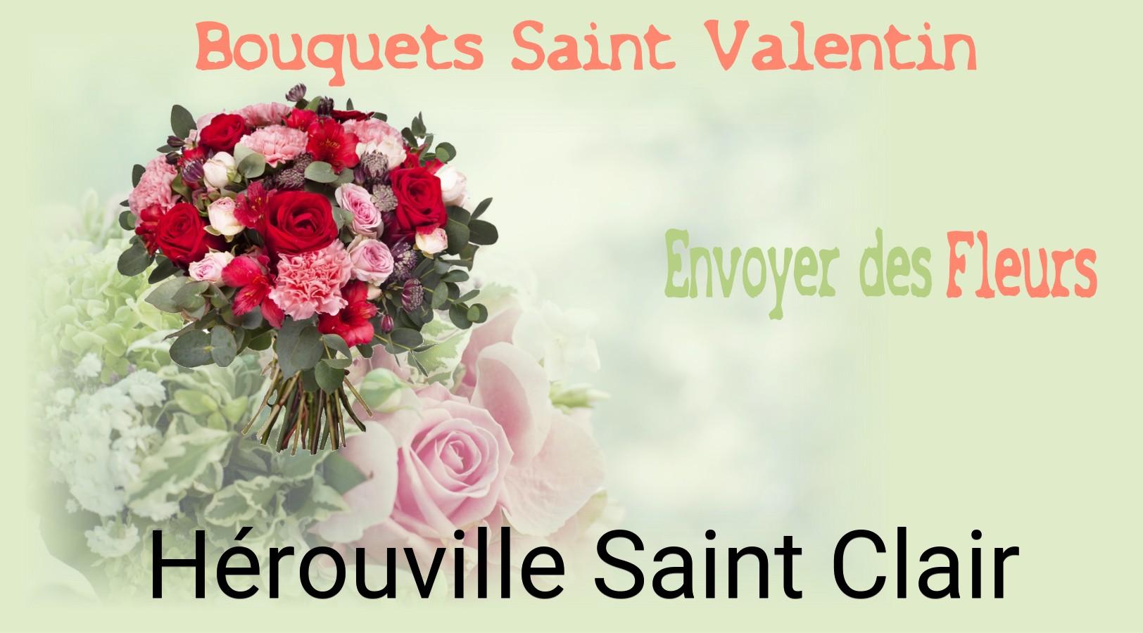 Roses de Saint-Valentin livrées à Hérouville-Saint-Clair